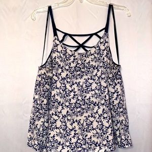Forever 21 floral tank top
